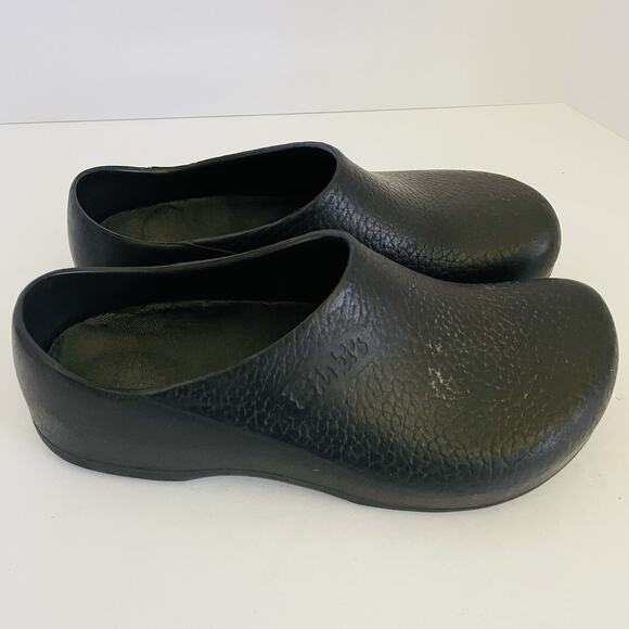 Birkenstock Profi-Birkis Polyurethane Clogs Comfort Slip Resistant Black EU 42 - Picture 1 of 10